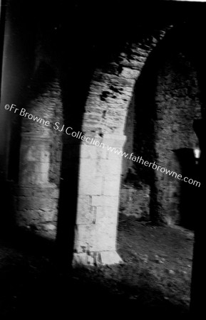 CHAPTER HOUSE DIVIDING ARCADE INTERIOR